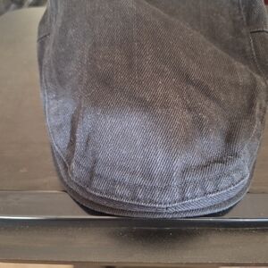 Men's Classic Black Corduroy Hat